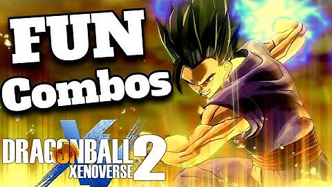 DBS Super Hero Gohan Specials Combo Together INSANELY GOOD! | Dragon Ball Xenoverse 2 New DLC 15