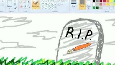Microsoft to kill off Paint program?