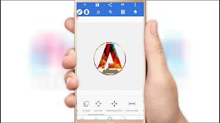 Picsart tutorial - A letter - design for picsart & pixell lab screenshot 5