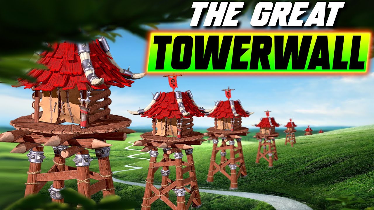 Стена Великой Башни — природное чудо мира WC3 — Grubby