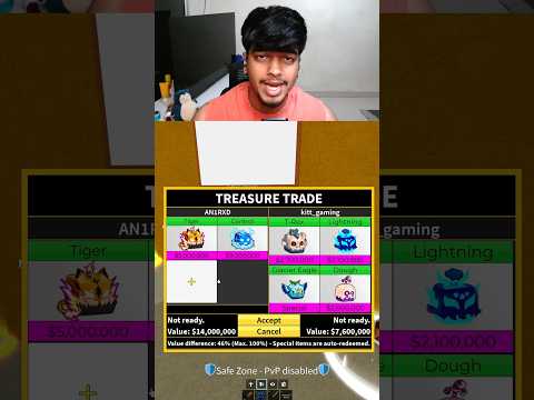 My Subscriber Offered DOE + LIGHTNING + T-REX + GLACIER EAGLE for CONTROL & TIGER! | Blox Fruits