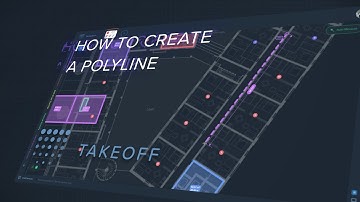 How to create a polyline in 2D Takeoff