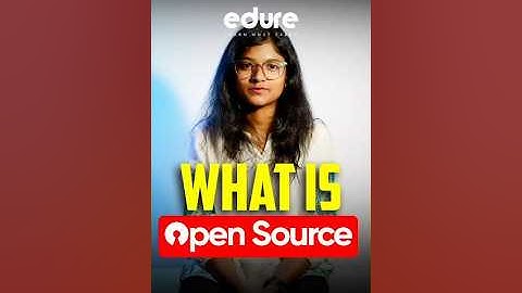 What is Open Source Software ? #shorts