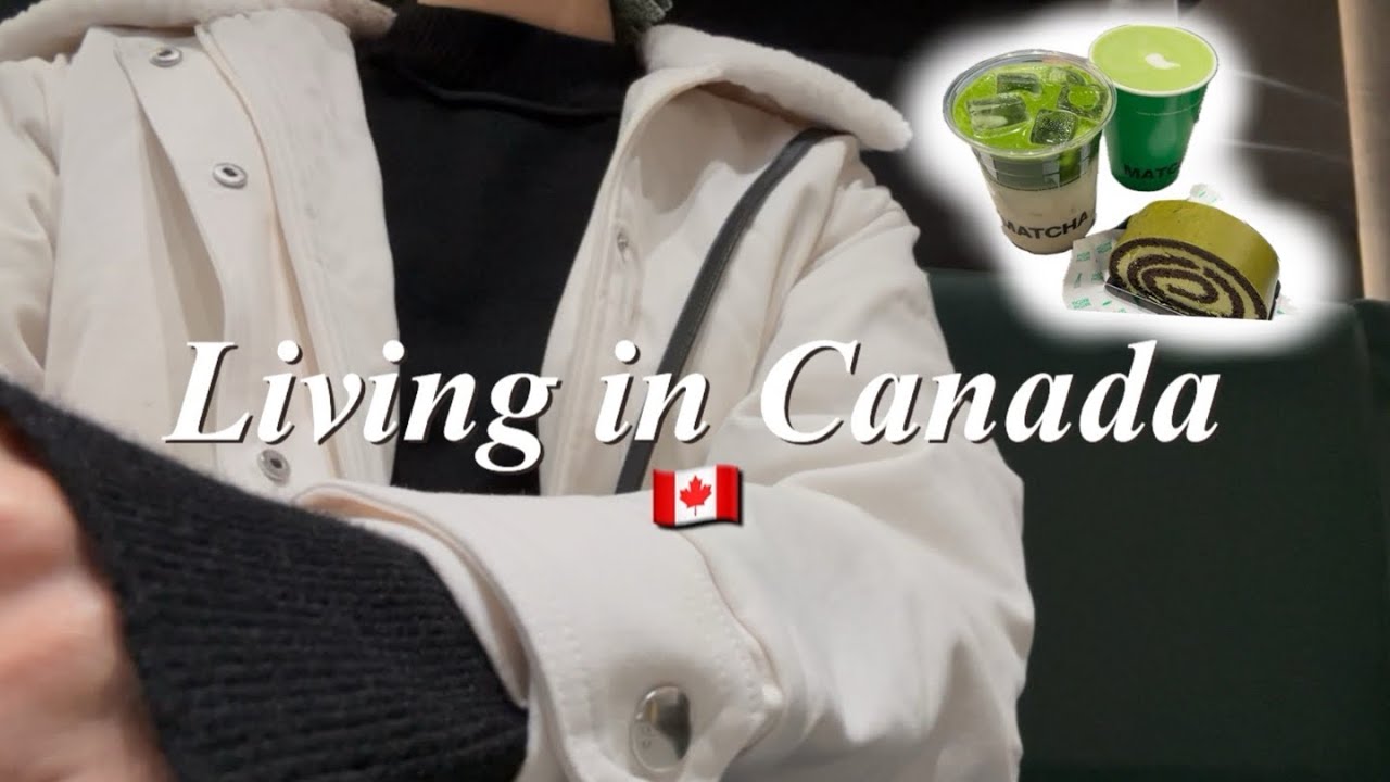 eng)캐나다 워홀 / 캐나다 실체를 경험한 날 (사람조심) / 나 말차 러버였네..💚/ 캐나다 코스트코 장보기 / 토론토 다운타운 카페 추천