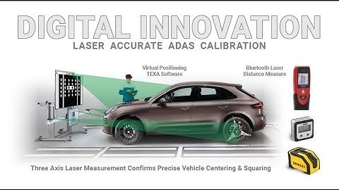 TEXA RCCS3 ADAS Calibration Frame Centering and Squaring