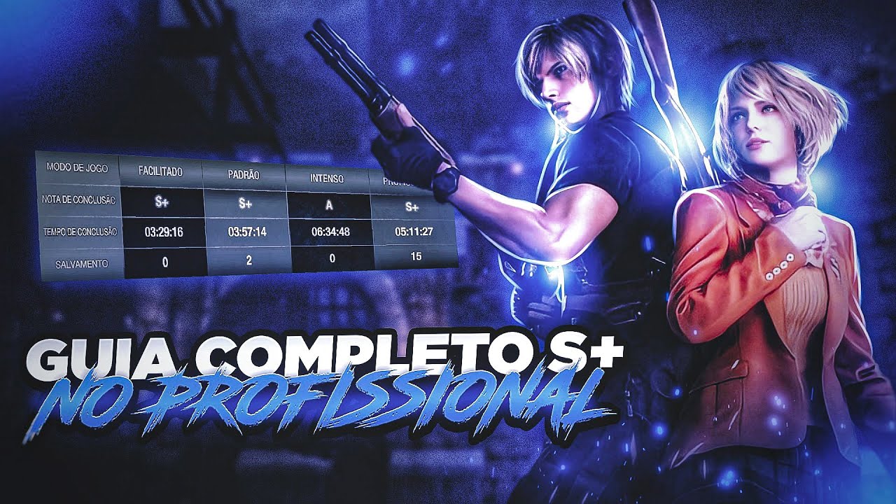 GUIA DEFINITIVO: RANK S+ NO PROFISSIONAL SEM ITENS BÔNUS - RE4 REMAKE!