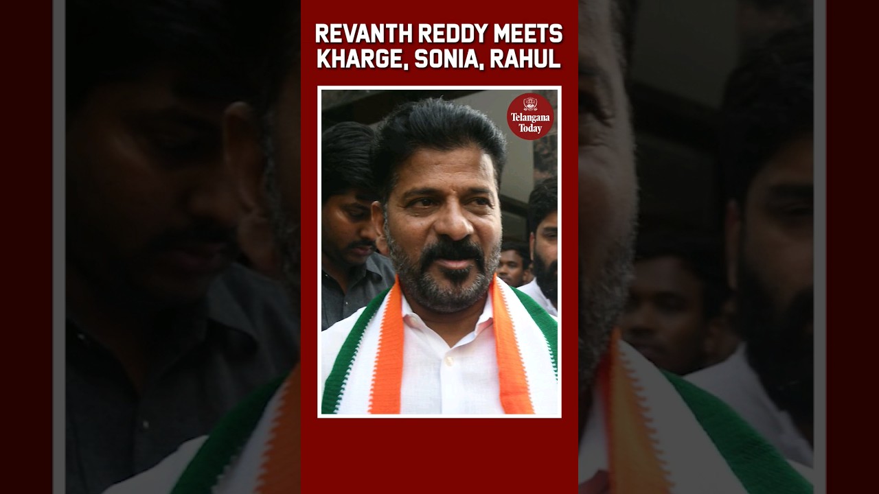 Revanth Reddy Meets Congress High Command In Delhi | 