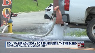 Boil water advisory to remain in Westmoreland until the weekend