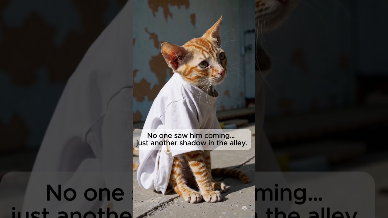 This Poor Kitten Walks Like a Human — and It’ll Break Your Heart 💔🐾