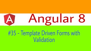 Template Driven Form With Validation In Angular 8 | Angular 8 Tutorial In Hindi