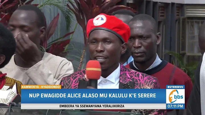 NUP Ewagidde Alice Alaso Mu Kalulu K’e Serere, Baweze Okumegga NRM Ne FDC