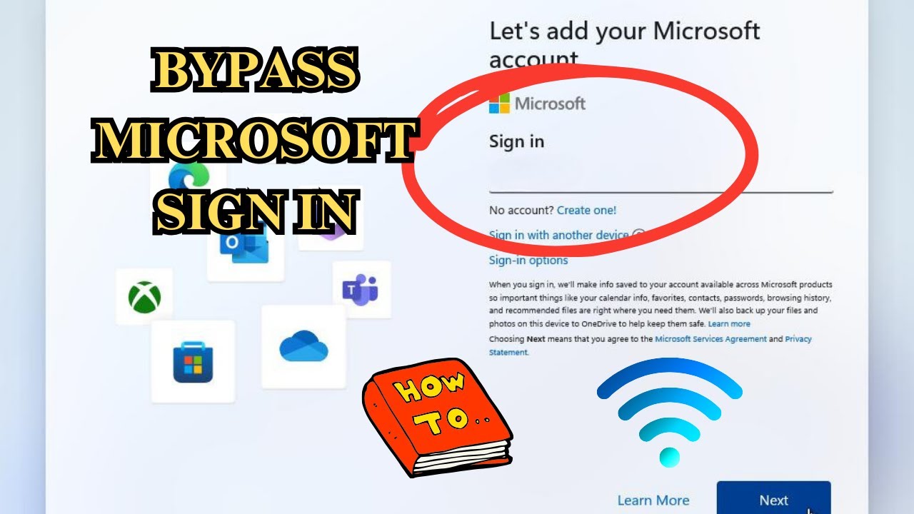 How to Bypass Microsoft Sign In in Windows YouTube