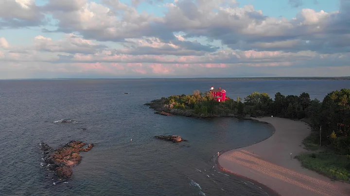 Lake Superior via Drone - Marquette, Michigan