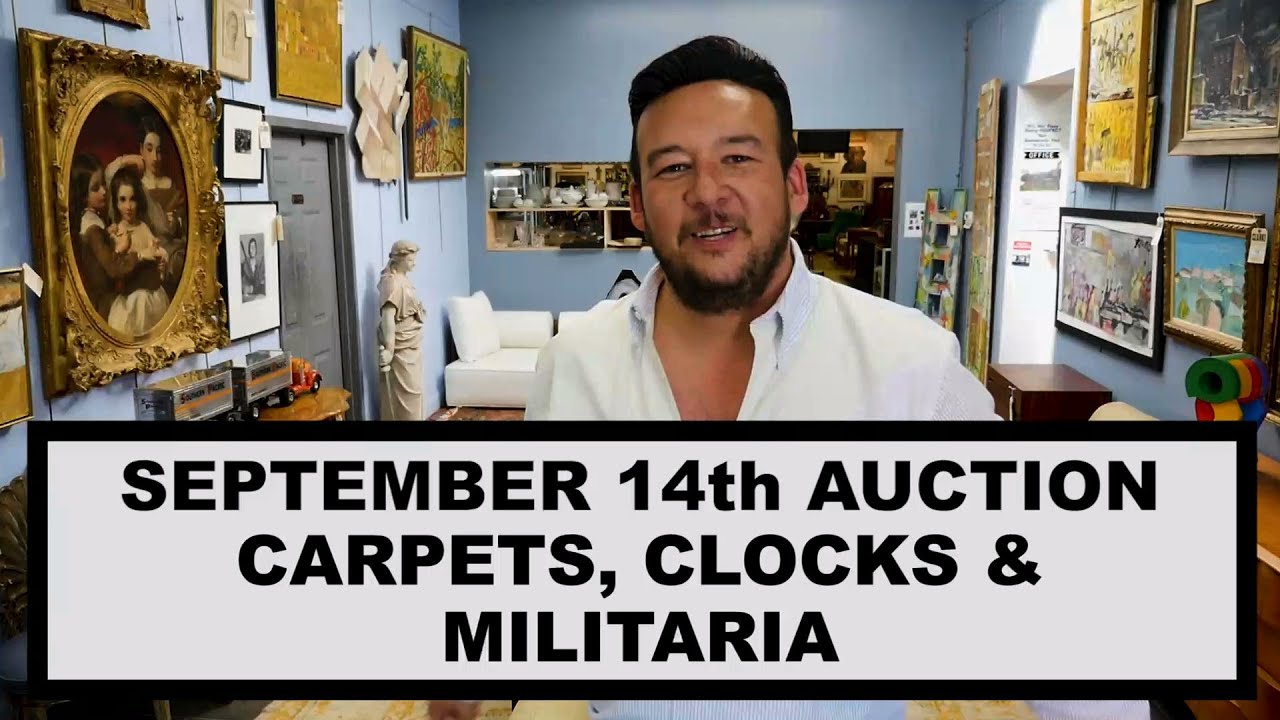Clarke Auction Gallery September 14 Carpets Preview