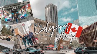 A day in Calgary, Alberta | Calgary Tower na sarado + Glenbow Museum + Peace Bride