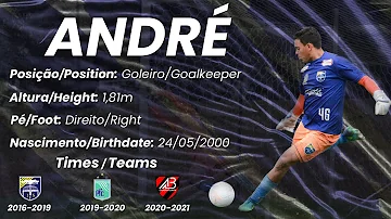 Andre Moro I Goleiro/Goalkeeper 2000 - DVD