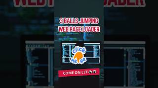 3 Balls Jumping Web page loader | Tech Anurag Saini | #WebDevelopment #HTML #CSS