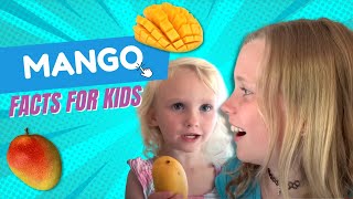 Mango Facts for Kids, Best Way to Cut Mango | Educational Video for Kids screenshot 2