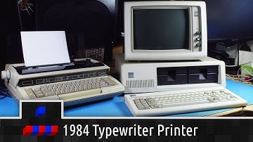 1984 Typewriter with Printer Interface