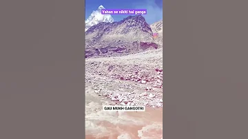 🙏Gaumukh Se Niklti Hai Ganga #gangotri #uttrakhand