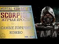 Scorpion / Скорпион - Жгучая ярость (Турнирная вариация) Combo Guide. Mortal Kombat 11