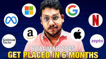 Placement Strategy 2025 | Roadmap to Crack Tech Job in 6 months