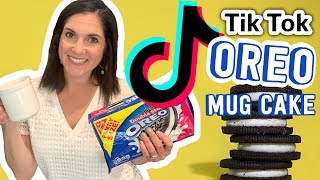 This oreo mug cake sounds too good to be true. nicole tries out easy
2-ingredient recipe that seems like a convenience-store version of
chocolate lava...