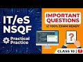 IT/ITeS Solved Practical Question Paper | Class 10 NSQF