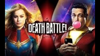 Captain marvel vs Shazam Death Battle
