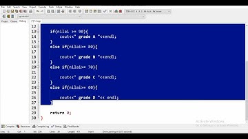 pemrograman menggunakan if else, if else if dan switch case #tugaskuliah