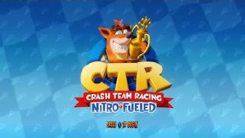 Title Screen Opening & Idle Animations | CTR Nitro Fueled
