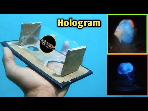 how to make simple hologram l hologram l badnam Experiment l simple ...