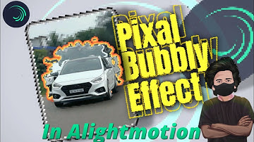 Pixel Bubbly Effect Tutorial In Mobile/Car Bubbly Effect/Car Bubble effect/Car Effect/ALIGHTMOTION