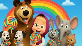 Kalau Kau Suka Hati | Masha Dan Beruang | Kompilasi lagu Anak