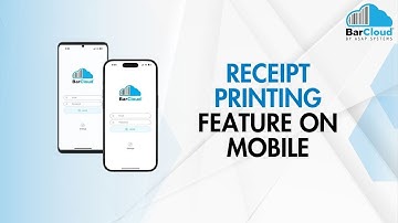 New Receipt Printing Feature in Barcloud Inventory Tracking Mobile App