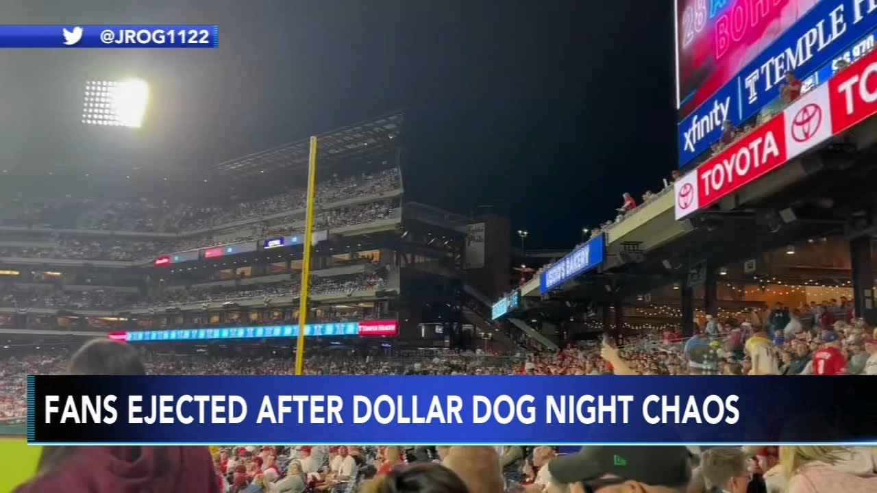 Food Fight! Phillies Fans Throw Grub On $1 Hot Dog Night (Video)
