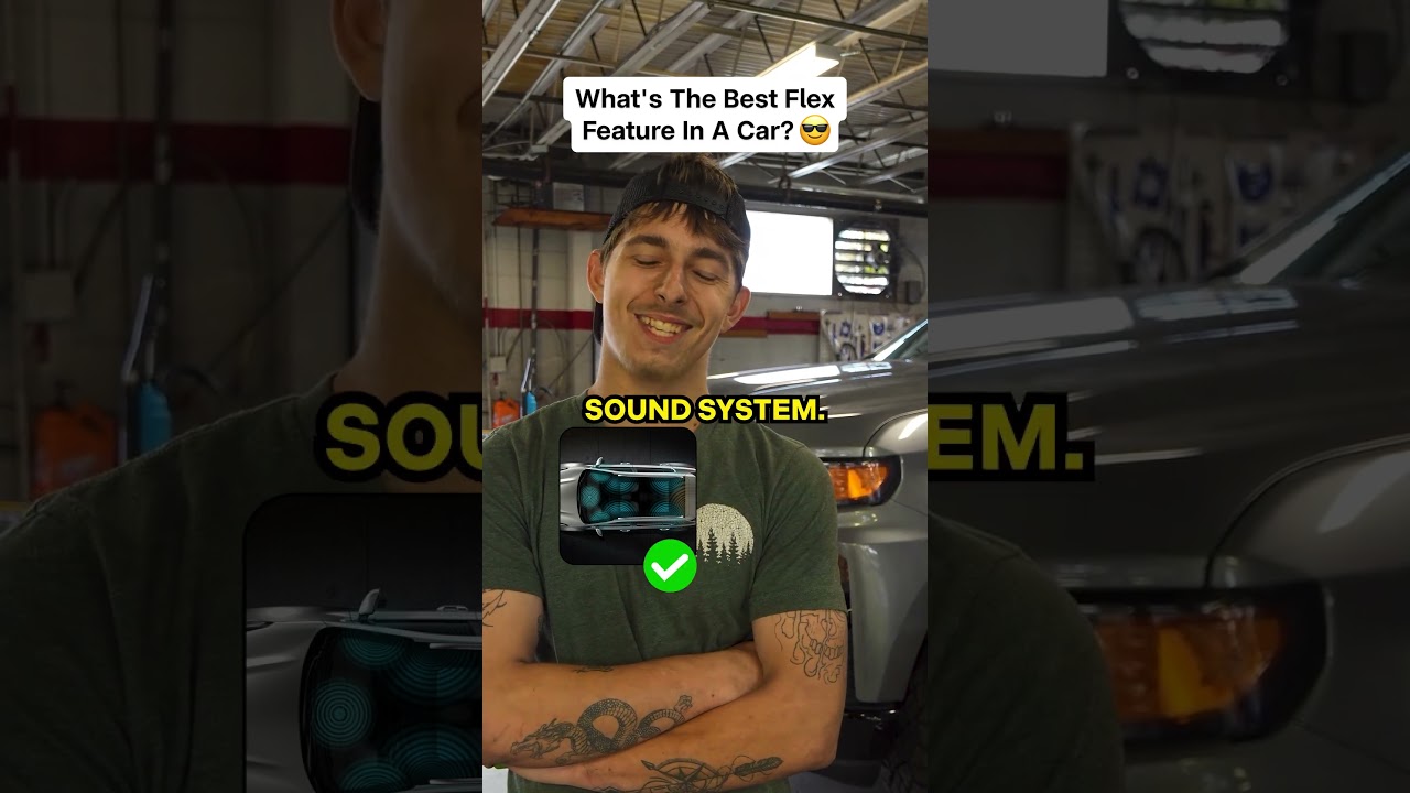 What's The Best Flex Feature In A Car? 😎