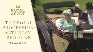 "A Great Cheer From The Crowd" | The Royal Procession | Royal Ascot 2018