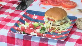 Dishin' It: Big Smokey Burgers & Watermelon Salad Part 3