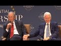 Presidential bromance: Bush and Clinton trade jokes, discuss family and 2016