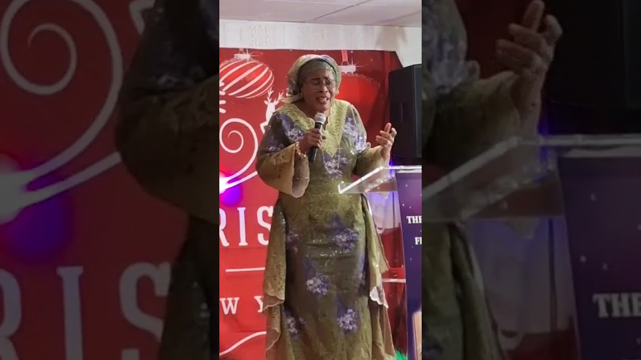 Christian Thanksgiving message by Pastor Mrs Folasade Sofowora 