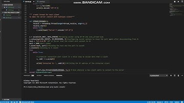 Multi-Client chatting app (using Python)