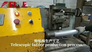 How We Make FINE Telescopic Ladders Full Manufacturing Process Premium Aluminum Extension Ladders
