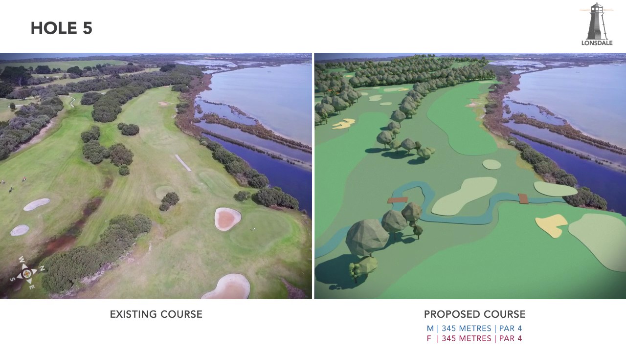 The new Lonsdale Golf Club YouTube