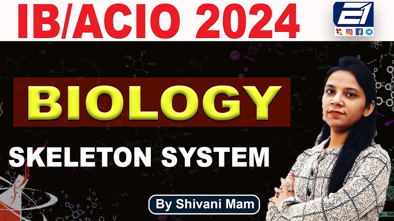 SKELETON SYSTEM - BIOLOGY || IB ACIO 2024 - YouTube