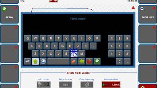 Raven - SBGuidance On-Screen, Create boundary and operation (EN)
