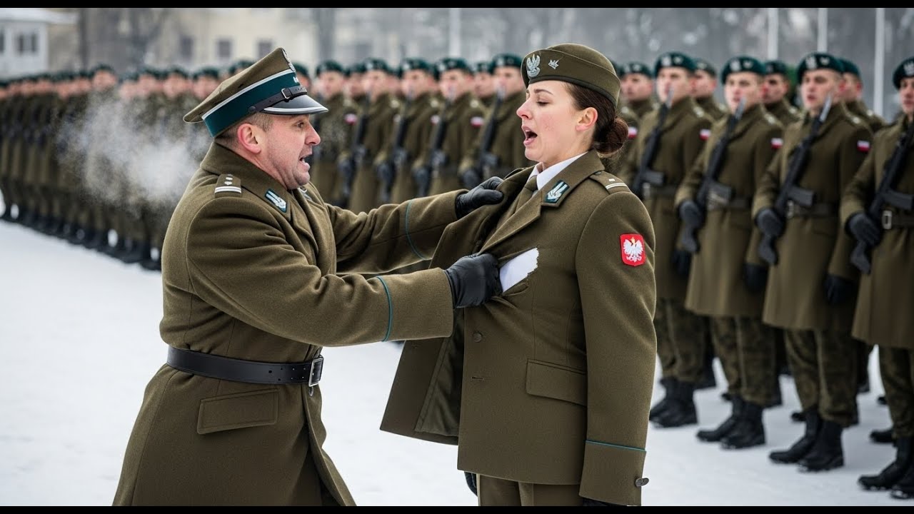 Kapitan zdarł z niej mundur przed całą kompanią — nie wiedząc, że upokorzył córkę generała