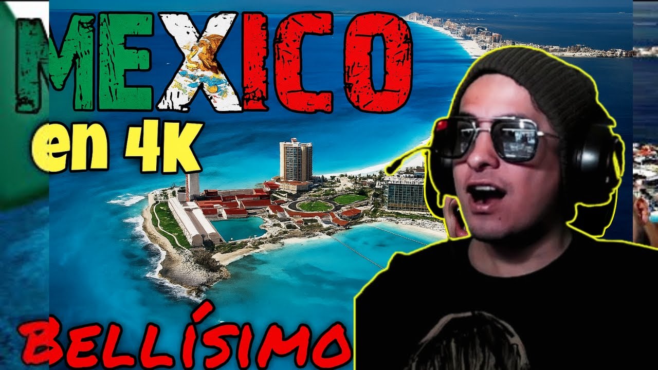 ECUATORIANO REACCIÓNA a MÉXICO en 4K 🇲🇽 | ¡UNA JOYA VISUAL! 😱