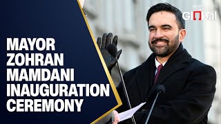 LIVE | Mayor Zohran Mamdani Inauguration Ceremony | NYC