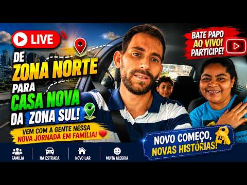Indo da zona norte a zona sul com a família  🏠💪